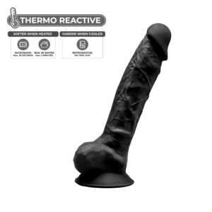 Dildo „MODEL 1 8” BLACK