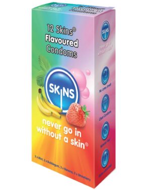 Prezervatyvai „Skins flavours 12“